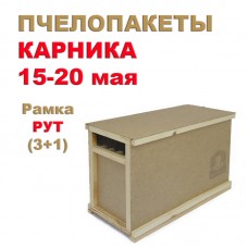 Пчелопакет РУТ (4 рамки) Карника, Крым, на 15-20 мая 2026 г.