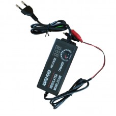 Электронаващиватель  регулируемый с крокодилами, 3-12 В, 6 А.