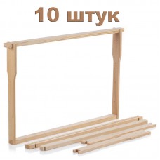 Рамка ЕВРО еловая 435x300 мм (Дадан) с отверстиями - 10 штук