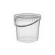 Ведерко с крышкой и ручкой, контрольный замок (850 мл) Ведерко с крышкой и ручкой, контрольный замок (850 мл)