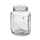 Банка стеклянная Плоско-Гранённая (350 мл).