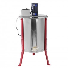 Медогонка 3-х рамочная электро 12/220 в нерж сталь Медогонка 3-х рамочная электро 12/220 в нерж сталь